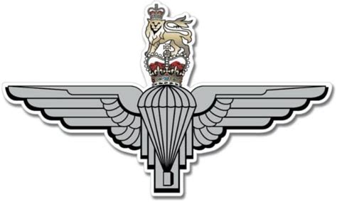 British Army Parachute Regiment Emblem Military Vinyl Sticker