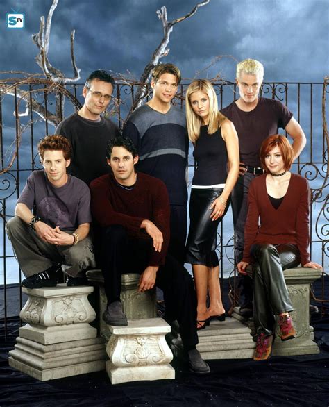 Buffy The Vampire Slayer S4 Cast Anthony Head Giles Marc Blucas