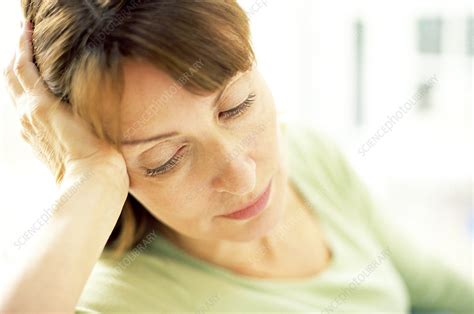 Depressed Woman Stock Image F0027021 Science Photo Library