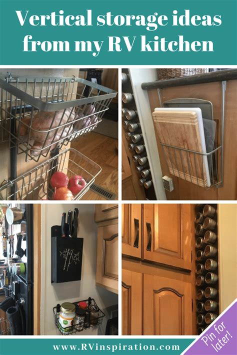 25 Storage Tips Ideas And Hacks For Organizing Camper Kitchens Rv