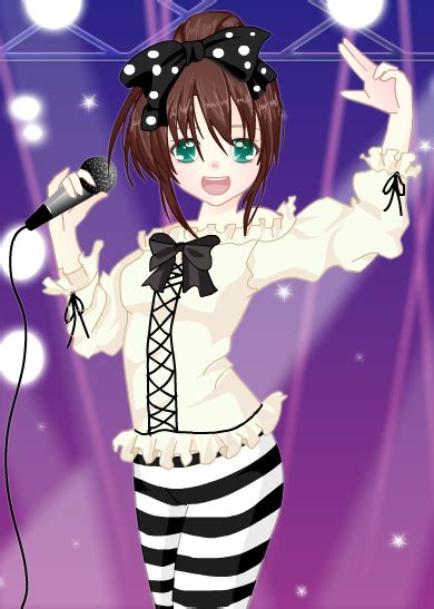 Anime Singer Girl By Xxkawaiidreamxx On Deviantart