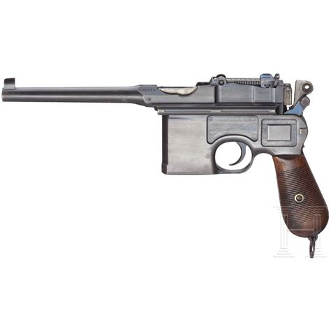 Mauser C96 Wartime Commercial Mit Anschlagkasten Auctions And Price