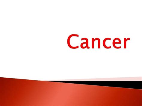 Ppt Cancer Powerpoint Presentation Free Download Id2600172