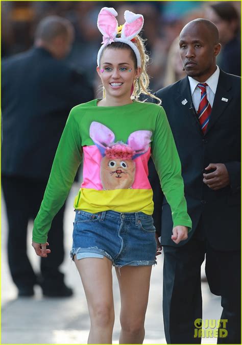 Miley Cyrus Wears Heart Pasties To Jimmy Kimmel Live Fools Strangers On The Street Video