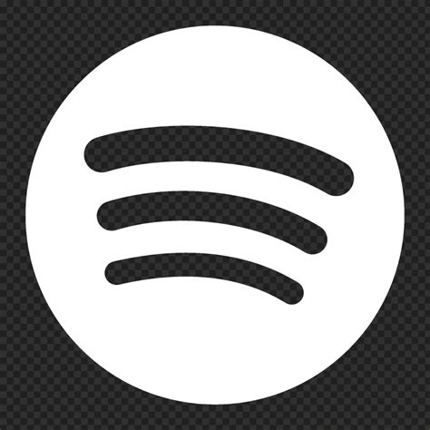 Spotify White Logo Symbol Icon HD PNG Citypng