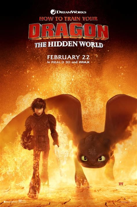 How To Train Your Dragon The Hidden World Movie Updated Hd Posters