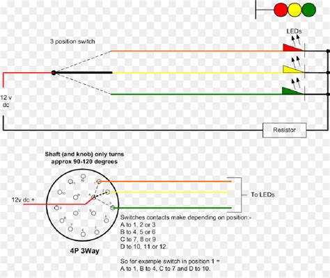 Is there a 3 way switch diagram with three lights in the circuit? 3 Way Wiring Switch Diagram