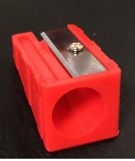 Jumbo Hole Pencil Sharpener For Giant Pencils 17 Mm 17 Cm Red Etsy