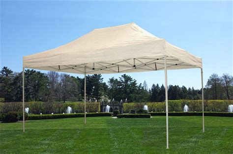 What's included:10 x 15 commercial pop up canopy tent + roller carry bag + 4 sandbags + 4 ropes + 4 stakes + 4 removable side walls(2 x 10ft sidewall,1 x 15ft sidewall, 1 x 15ft door wall) + bonus 2 half wall(10ft). 10'x15' Pop Up Canopy Party Tent EZ - White - F Model ...