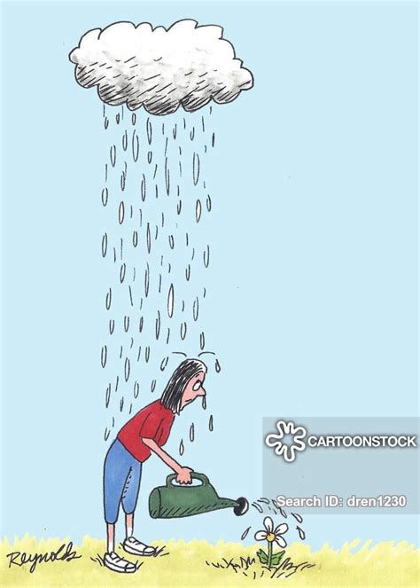 Rain Clouds Cartoons And Comics Funny Pictures From Cartoonstock
