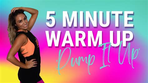 Endor Pump It Up 5 Minute Full Body Warm Up Routine Beginner To Intermediate All Levels