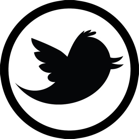 Twitter Icon Black 257882 Free Icons Library