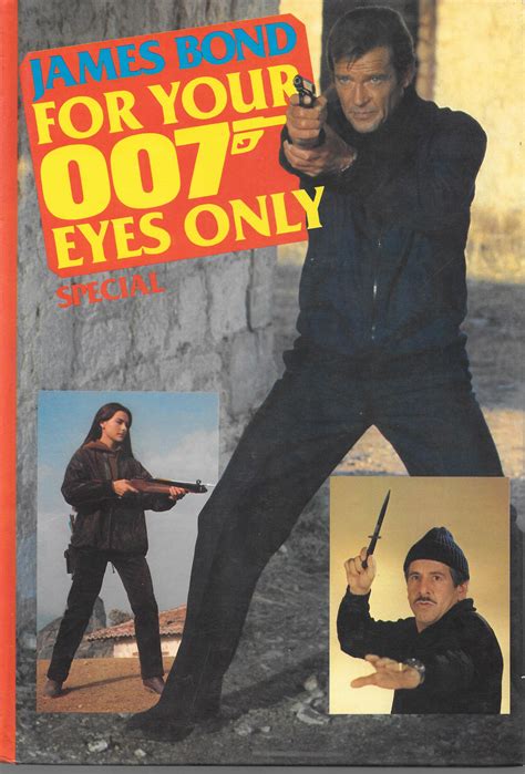 James Bond 007 For Your Eyes Only Annual 1981 Vintage Magazines