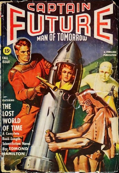 Captain Future Vol 3 No 2 Fall 1941 Cover Art By George Rozen