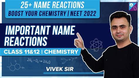 All Named Reactions In Organic Chemistry For NEET One Shot NEET Chemistry Exam Strategy