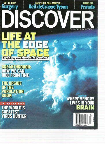 Discover Magazine April 2012 Single Issue Magazine Various Ebay