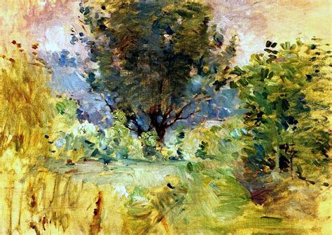 Landscape Berthe Morisot 1883 Peinture Abstraite De Paysage