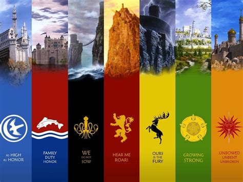 Which Are The 7 Kingdoms In Game Of Thrones Freeware Base