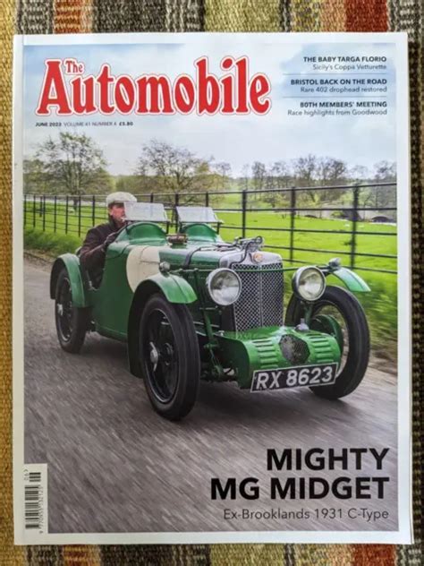 The Automobile Magazine Jun 2023 Vol41 No4 Baby Targa Florio Bristol