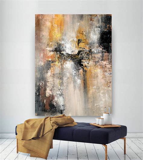 Large Abstract Painting Modern Abstract Painting Original Painting Bathroom Wall Art Xl Abstract
