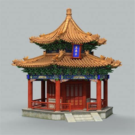 It is approached from the point of view of. Traditional chinese building 3D - TurboSquid 1308071