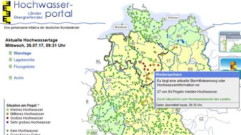 In deutschland wurde wegen anhaltendem unwetter in mehreren kreisen der katastrophenfall ausgerufen. Hochwasserwarnung in Deutschland: Karte zeigt, wo ...