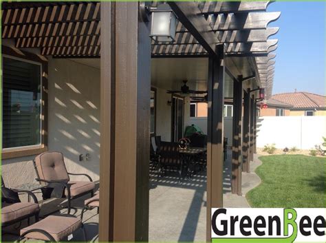 Maybe you would like to learn more about one of these? Alumawood Lattice and Solid Patio Cover combined with ...