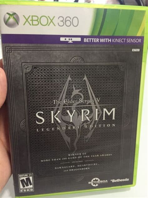 The Elder Scrolls V Skyrim Legendary Edition Xbox Complete Ebay