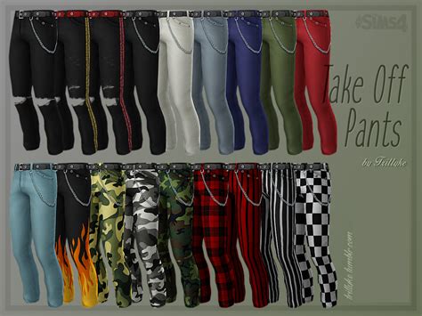 The Sims Resource Trillyke Take Off Pants