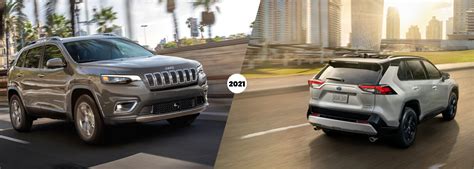 2021 Jeep Cherokee Vs 2021 Toyota Rav4 C H Urness Motors Co