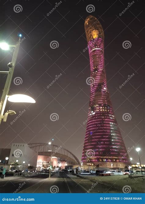Aspire Tower Nicknamed Torch Doha Located In The Aspire Zone Complex
