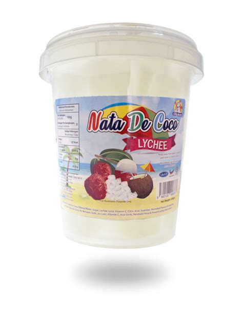 The other nata de coco product is rather a peculiar choice. SNG085 Nata De Coco (Lychee) 450g - Scsfood Manufacturing ...