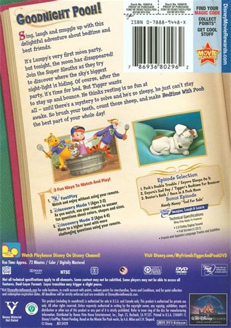 My Friends Tigger And Pooh Bedtime With Pooh Dvd 2010 Dvd Empire