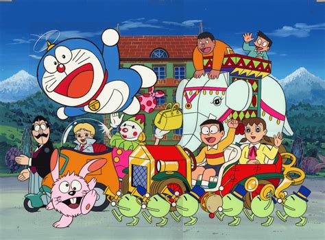 Gambar Doraemon Dan Kawan2 Saras Gambar