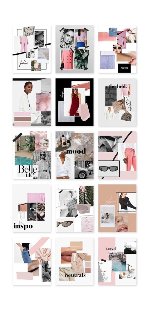 Moodboards For Instagram By Design Love Shop On Creativemarket