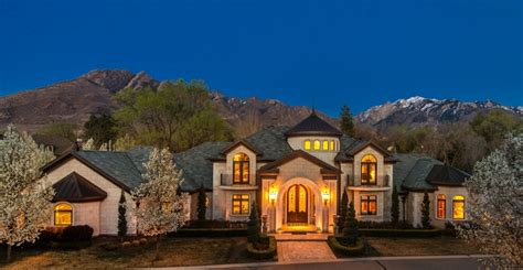 345 Million Limestone Mansion In Salt Lake City Ut Homes Of The Rich