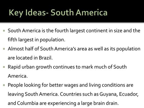 Ppt South America Powerpoint Presentation Free Download Id1108364