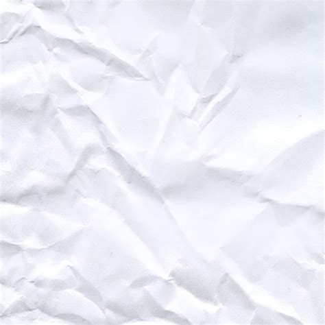 Textura De Papel Arrugado Blanco Foto Premium
