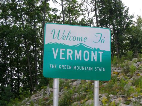 Welcome To Vermont Near Woodville New Hampshire Vermont Flickr