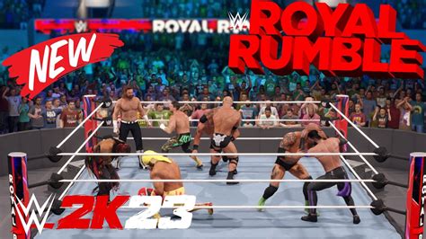 Wwe 2k23 30 Man Royal Rumble Full Match Royal Rumble Gameplay 15 Youtube