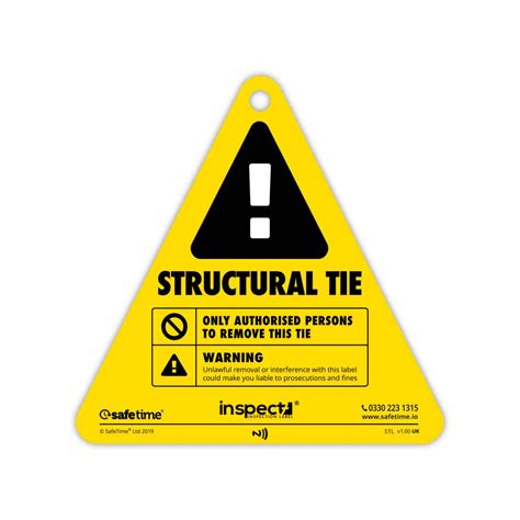 Structural Tie Pack Of 10 Safetime