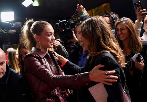 Gigi Hadid Zendaya X Tommy Photocall In Paris 03022019 Celebmafia