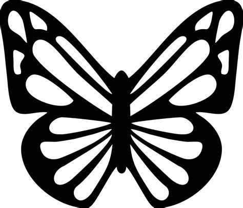 Artes E Personalizados Butterfly Stencil Butterfly Template Butterfly