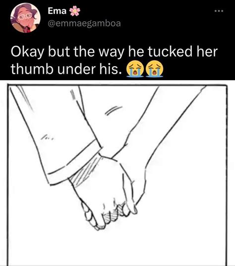 Okay But The Way He Tucked Her Thumb Under His 😭😭 In 2023 Sasusaku