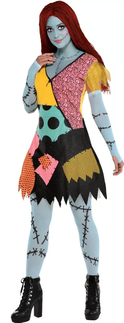 Adult Sally Deluxe Costume Disney The Nightmare Before Christmas