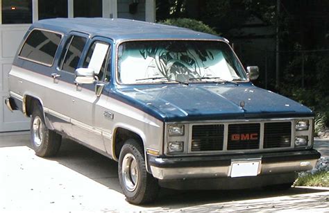 Wolf creek, montana, united states year: 1980s and early 90s Chevy/GMC Suburban tribute. (2010 ...