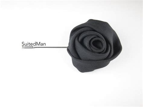 Lapel Flower Rose Black Lapel Flower Lapel Lapel Pins