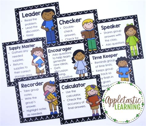Cooperative Learning Roles