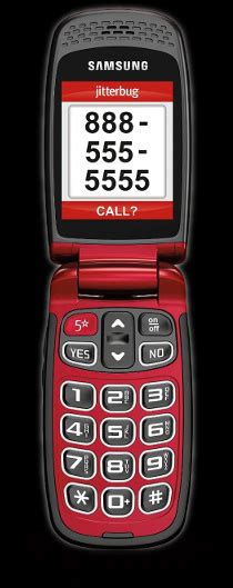 Samsung Jitterbug5 Easy To Use Flip Phone For Seniors