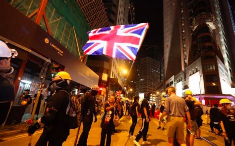 What Do The Flags At Hong Kongs Protests Mean Mir